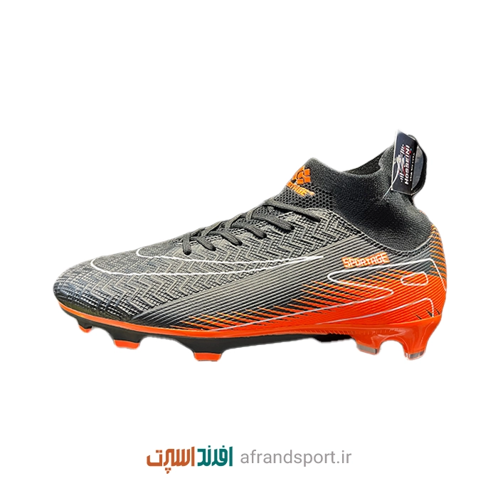 استوک مردانه اسپورتج Sportage فول ساق مشکی نارنجی