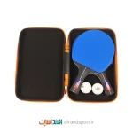 راکت پینگ پنگ لوکی مدل K5000 بسته ۲ عددی به همراه کاور و توپ