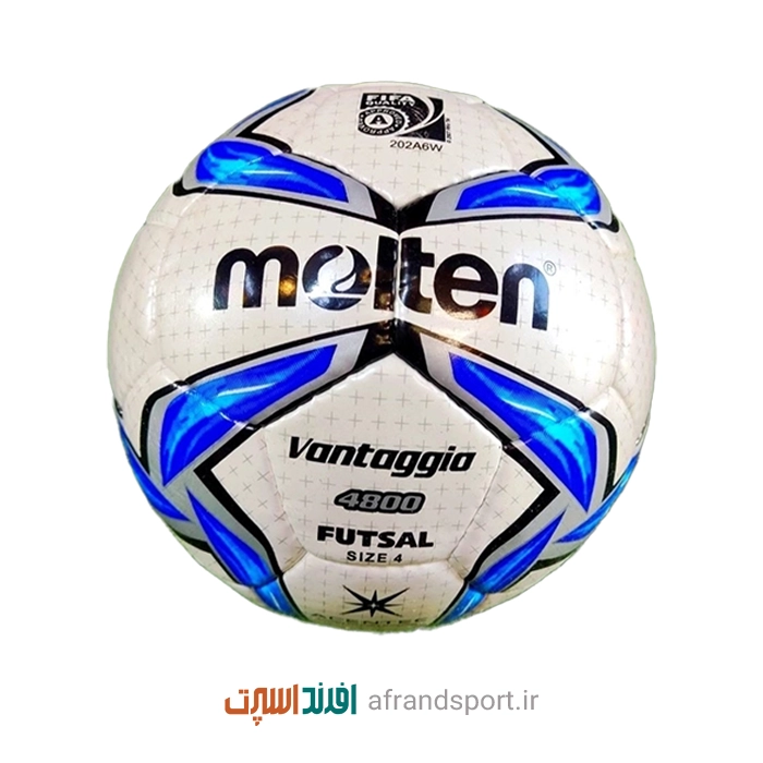 توپ فوتسال مولتن مدل VANTAGGIO 4800 سایز ۴ چرم دوختی