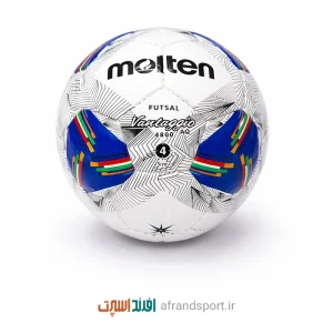 توپ فوتسال حرفه‌ای Molten مدل Vantaggio 4800 AQ سایز ۴