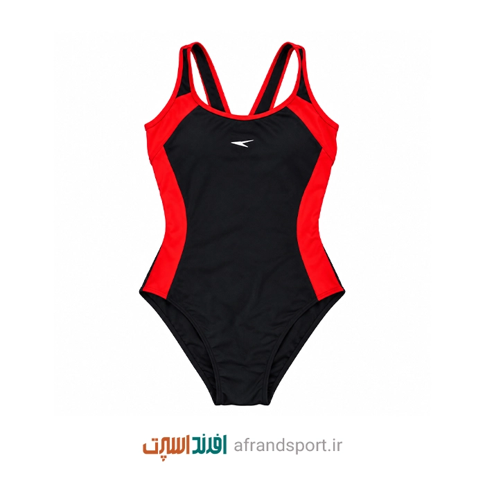 فروشگاه اینترنتی افرند اسپرت مایو شنا اسپیدو اسلیپ قرمز مشکی (پارچه ضد کلر)